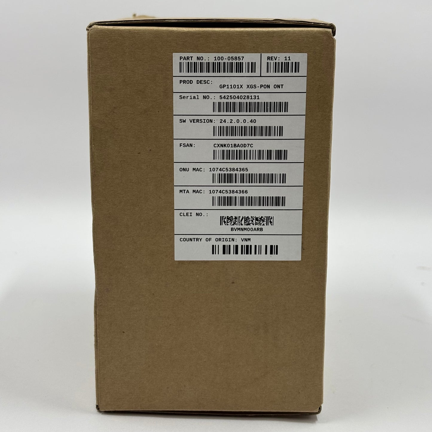 New Calix GigaPoint GP1101X Fiber Optical Network Terminal 100-05857