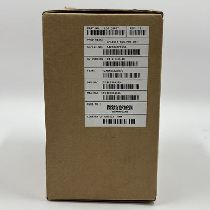 New Calix GigaPoint GP1101X Fiber Optical Network Terminal 100-05857
