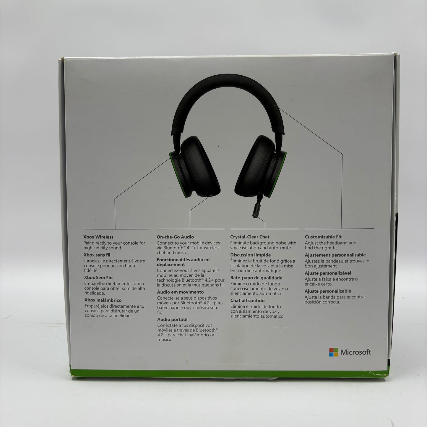 Microsoft Wireless Headset Black 1944 For Xbox One & Xbox Series S|X