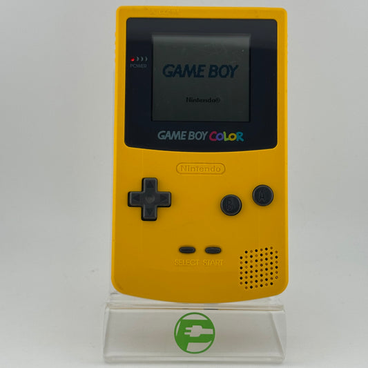 Nintendo Game Boy Color Handheld Game Console CGB-001 Dandelion Yellow