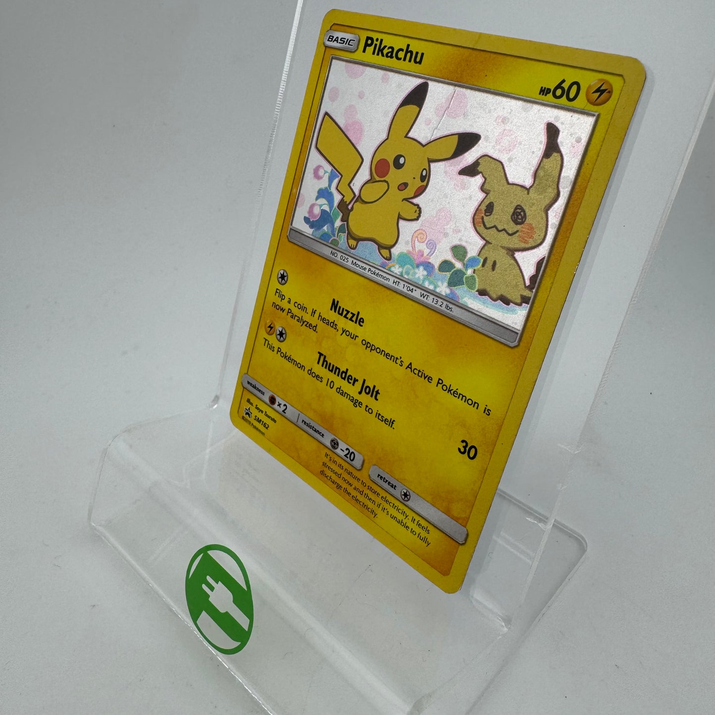 Pokémon TCG Promo Pikachu #SM162 Holo English HP