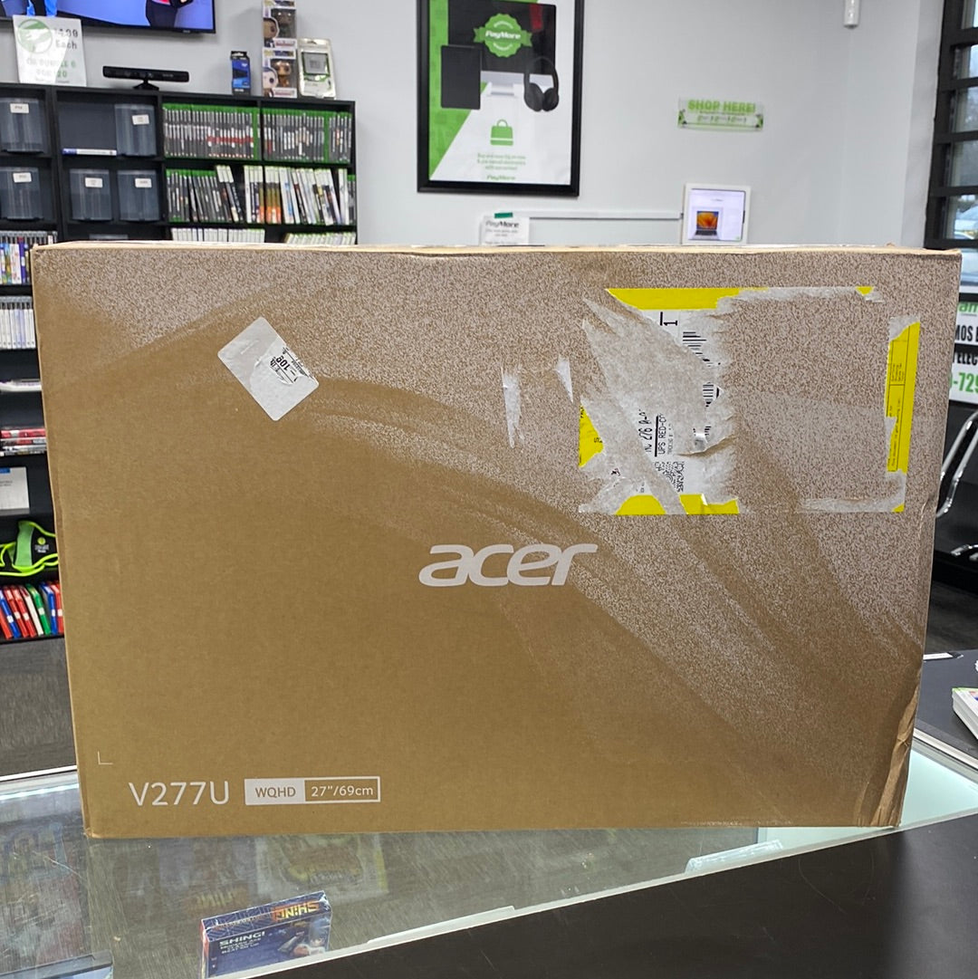 New Acer 27" V277U WQHD IPS 75Hz LED Monitor