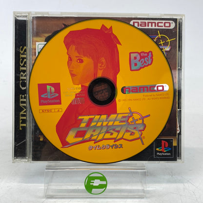 Time Crisis (Sony PlayStation 1 PS1, 1997) JP