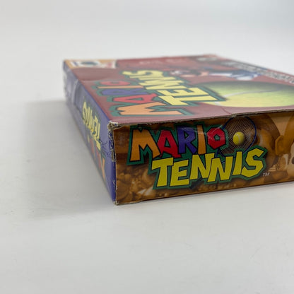 Mario Tennis (Nintendo 64, 2000) with Manual and Box