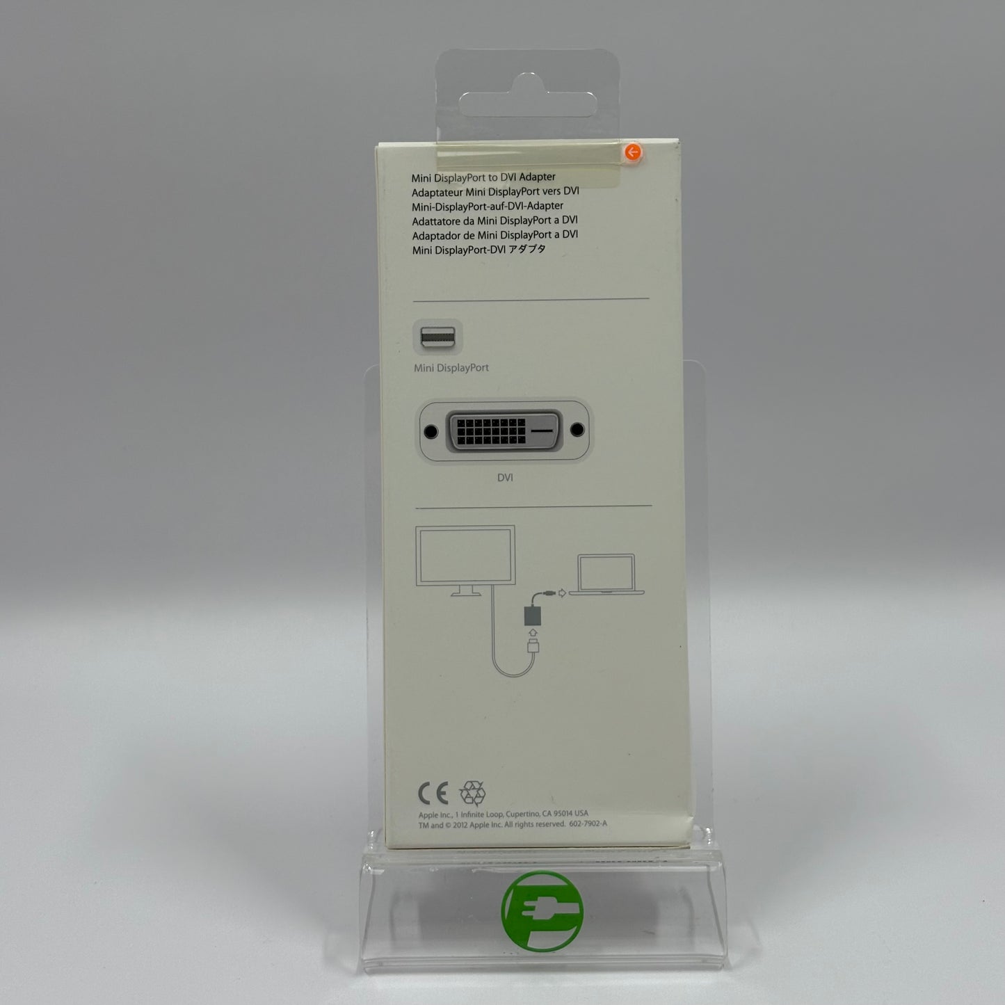 New Apple Mini DisplayPort to DVI Adapter White A1305
