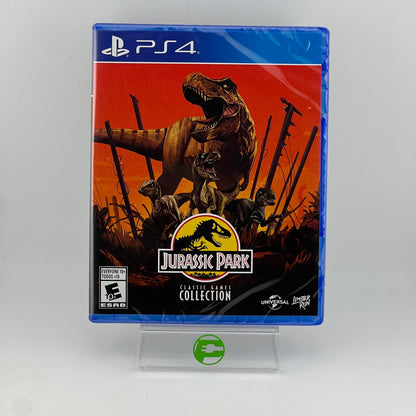 New Jurassic Park: Classic Games Collection (Sony PlayStation 4 PS4, 2023)