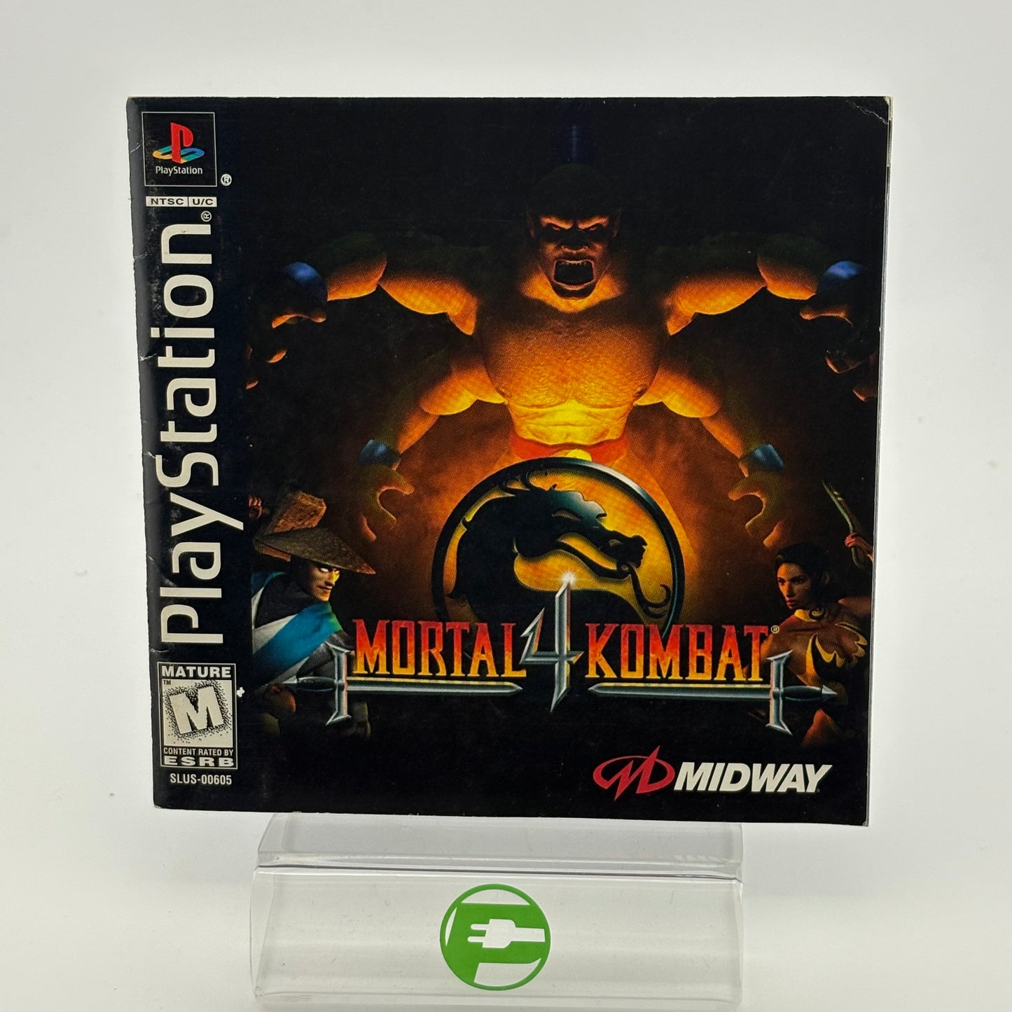 Mortal Kombat 4 (Sony PlayStation 1 PS1, 1998)