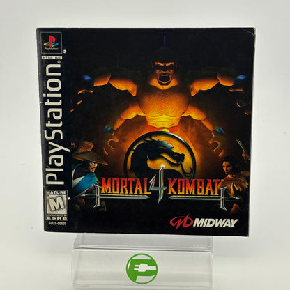 Mortal Kombat 4 (Sony PlayStation 1 PS1, 1998)