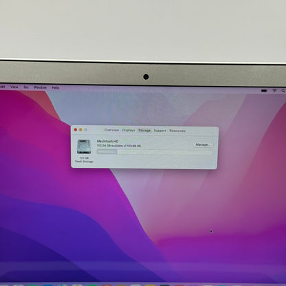 2017 Apple MacBook Air 13.3" i5 1.8GHz 8GB RAM 128GB SSD Silver A1466