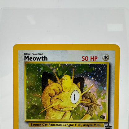 Pokémon TCG Fossil Meowth #10 Holo English MP