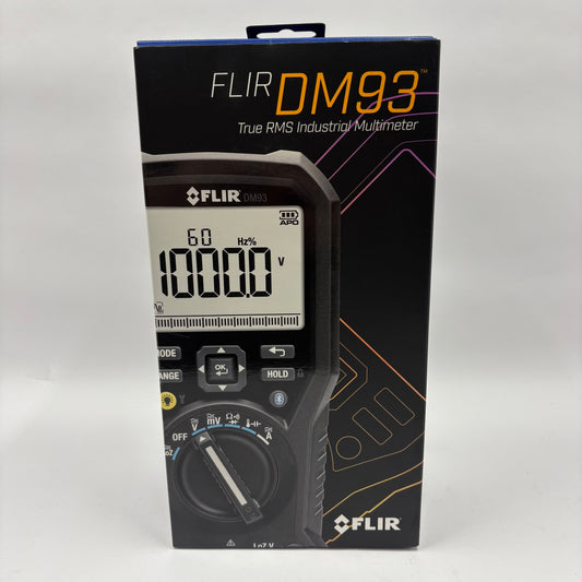 New FLIR DM93 True RMS Industrial Multimeter