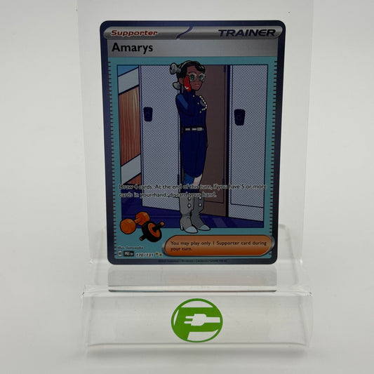 Pokémon TCG Amarys #170 Prismatic Evolutions Trading Card 170/131