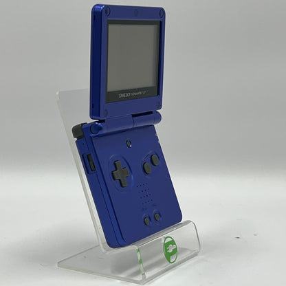 Nintendo Game Boy Advance SP Handheld Game Console Only AGS-001 Cobalt Blue