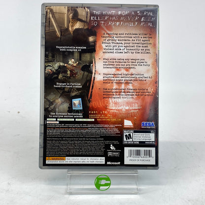 Condemned Criminal Origins (Microsoft Xbox 360, 2005)