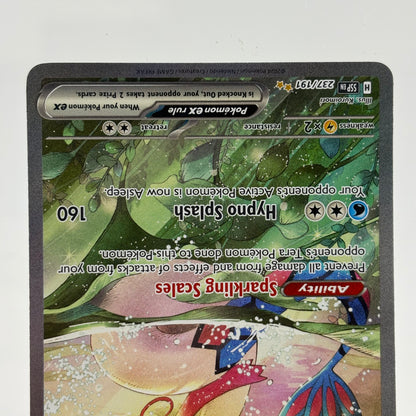 Pokémon TCG Surging Sparks Milotic ex #237 Holo Textured English NM