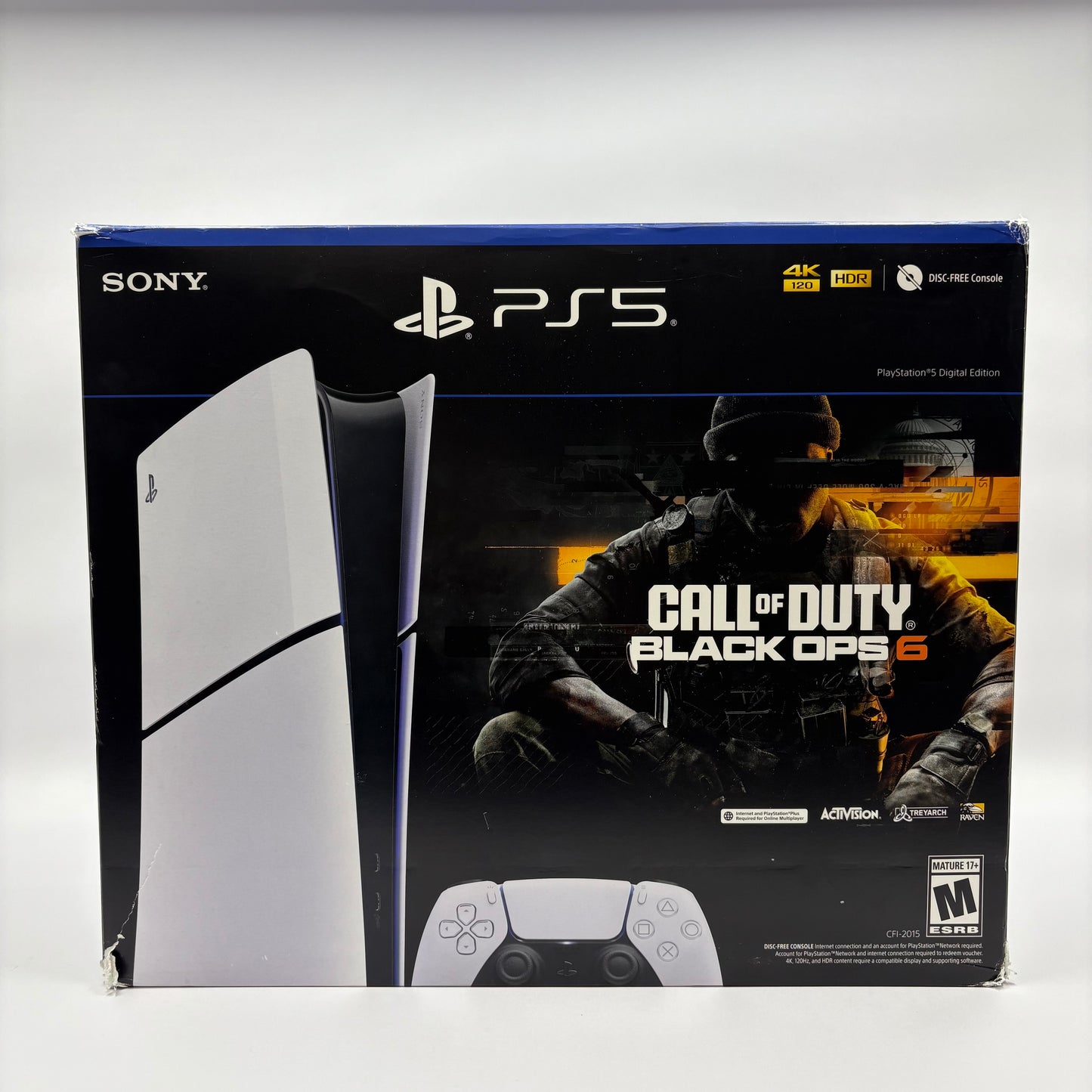 Sony PlayStation 5 Slim Digital Edition PS5 1TB White Console Gaming System