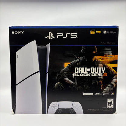 Sony PlayStation 5 Slim Digital Edition PS5 1TB White Console Gaming System