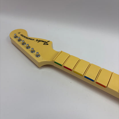 Harmonix Rock Band Fender Stratocaster Controller Black 822152 For Xbox 360