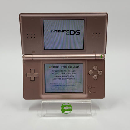 Nintendo DS Lite Handheld Game Console USG-001 Metallic Rose