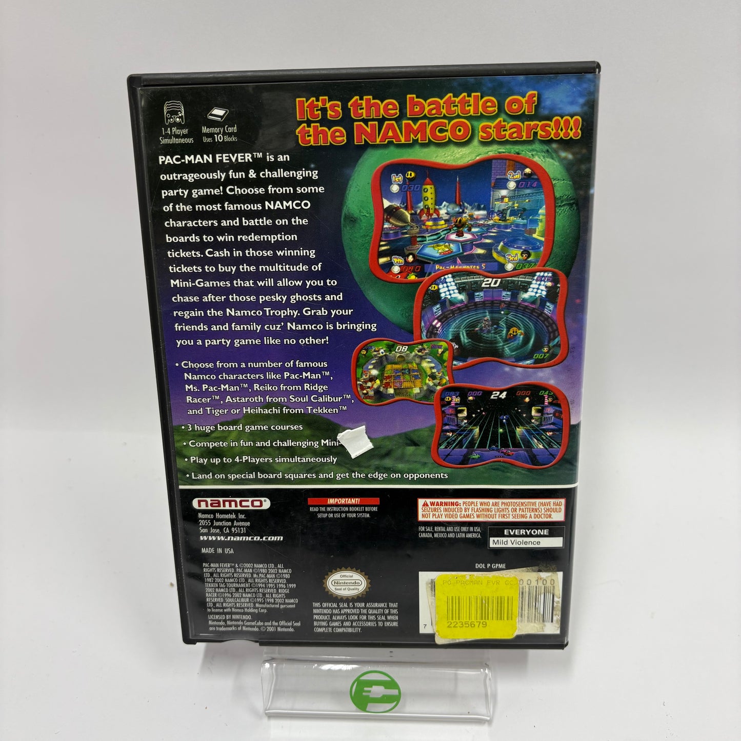 Pac-Man Fever (Nintendo GameCube, 2002)