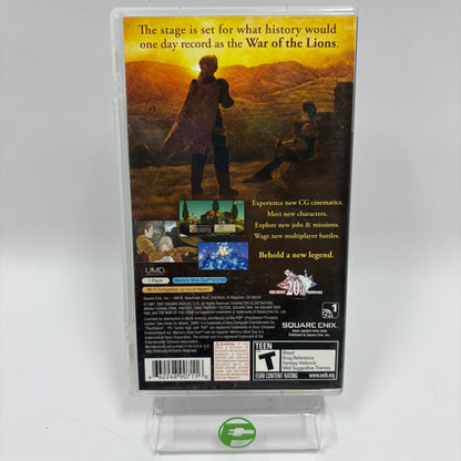 Final Fantasy Tactics The War of the Lions (Sony PlayStation Portable PSP, 2007)