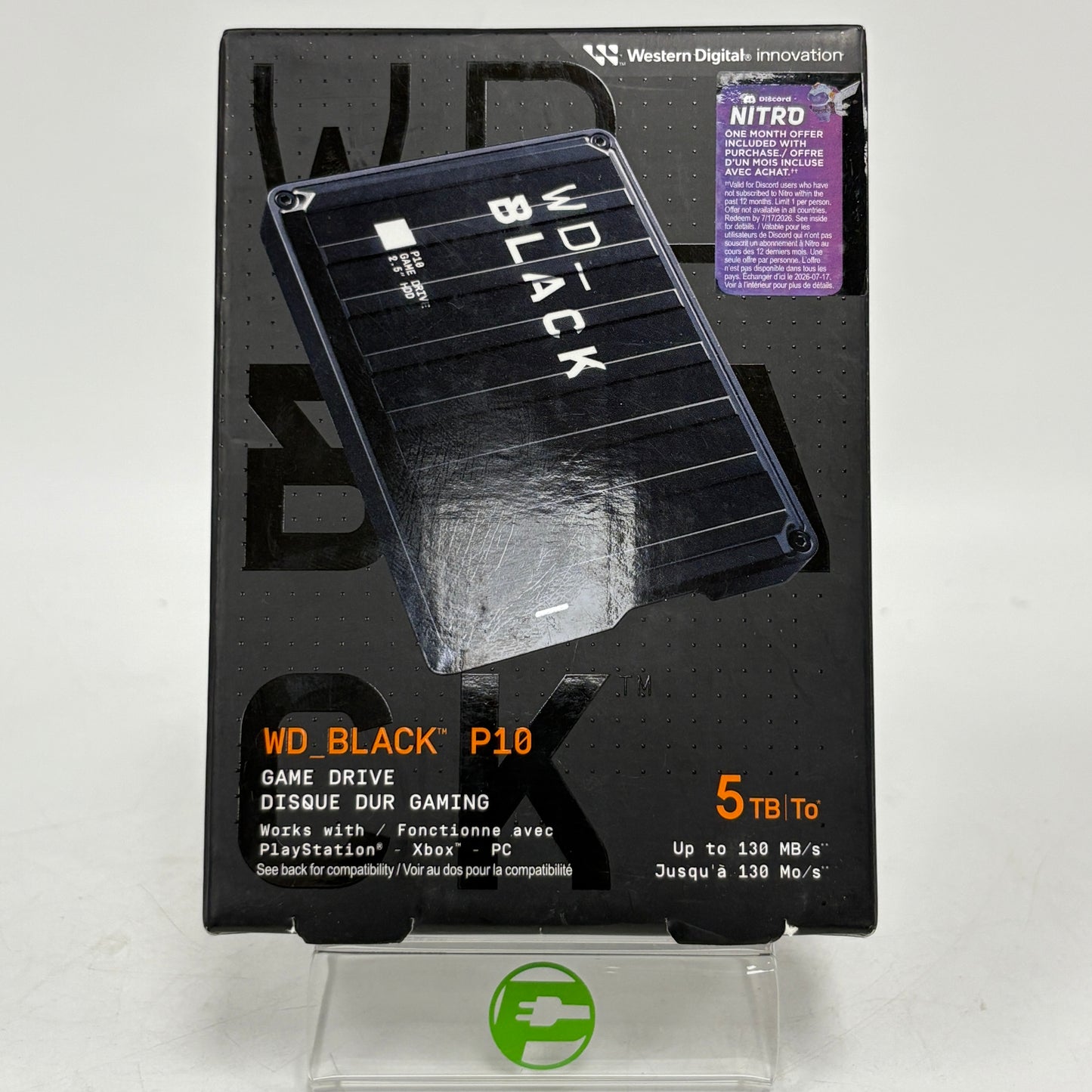 New Western Digital WD Black P10 5TB Game drive External Hard Drive 