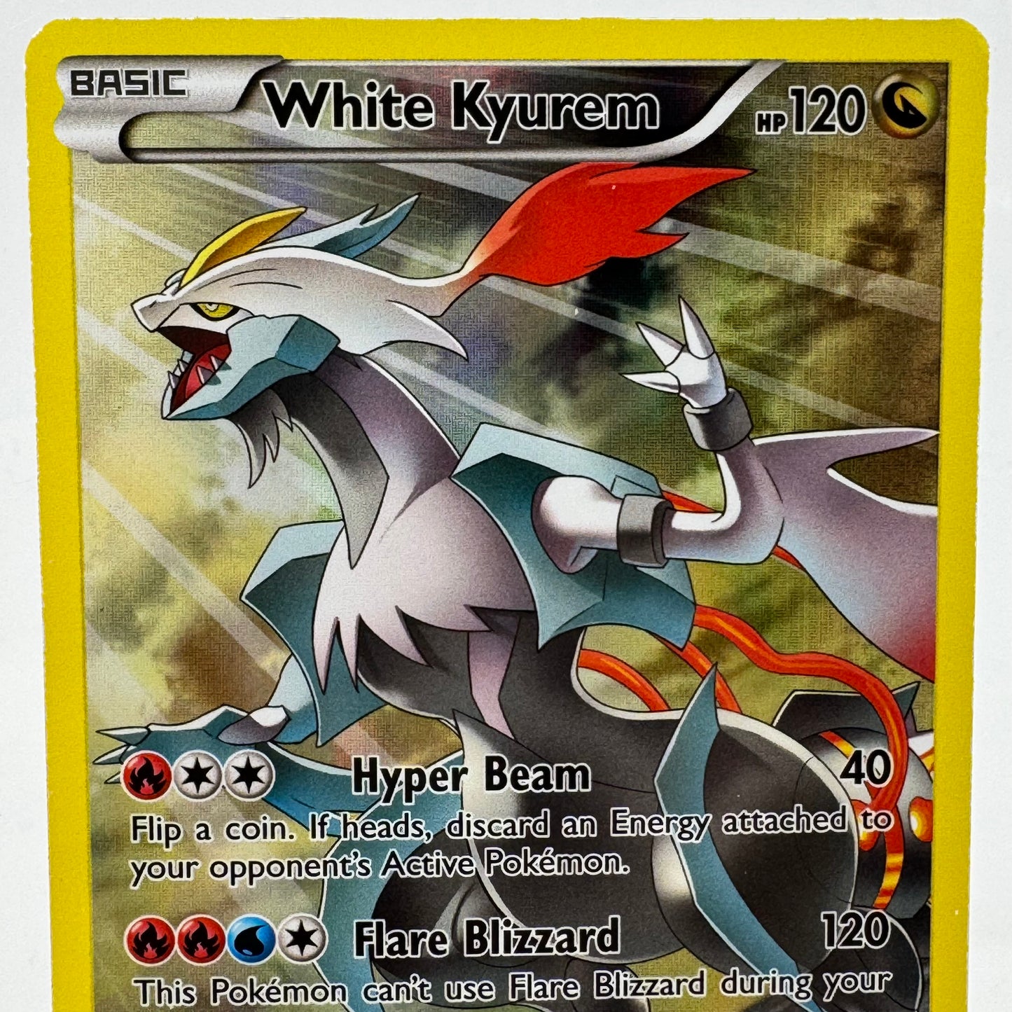 Pokémon TCG Promo White Kyurem #XY81 Holo English LP