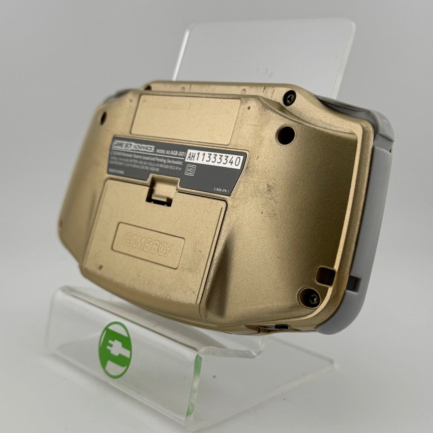 Nintendo Game Boy Advance Handheld Game Console Only AGB-001 Gold