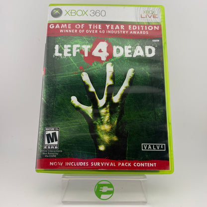 Left 4 Dead [Game of the Year Edition] (Microsoft Xbox 360, 2009)