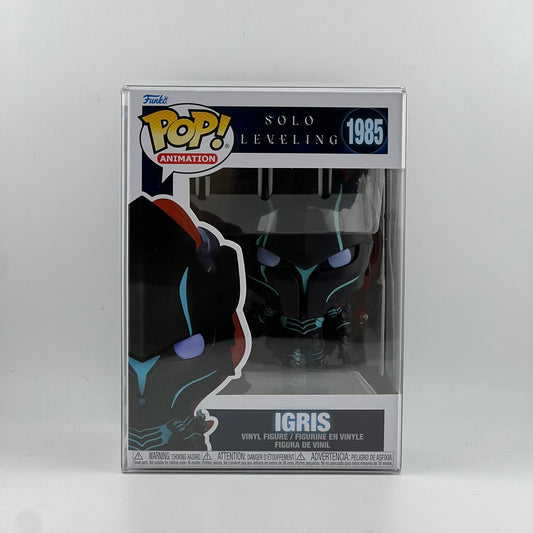 New Funko Pop Solo Leveling Ingris #1985 Figure with Protector