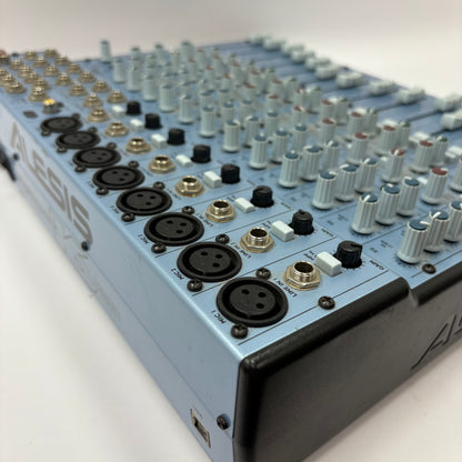 ALESIS MultiMix 16 USB FX 16-Channel DJ Mixer With Power Supply