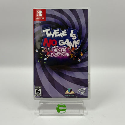 New There is no Game: Wrong Dimension (Nintendo Switch, 2021)
