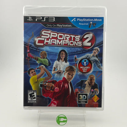 New Sports Champions 2 (Sony PlayStation 3 PS3, 2012)