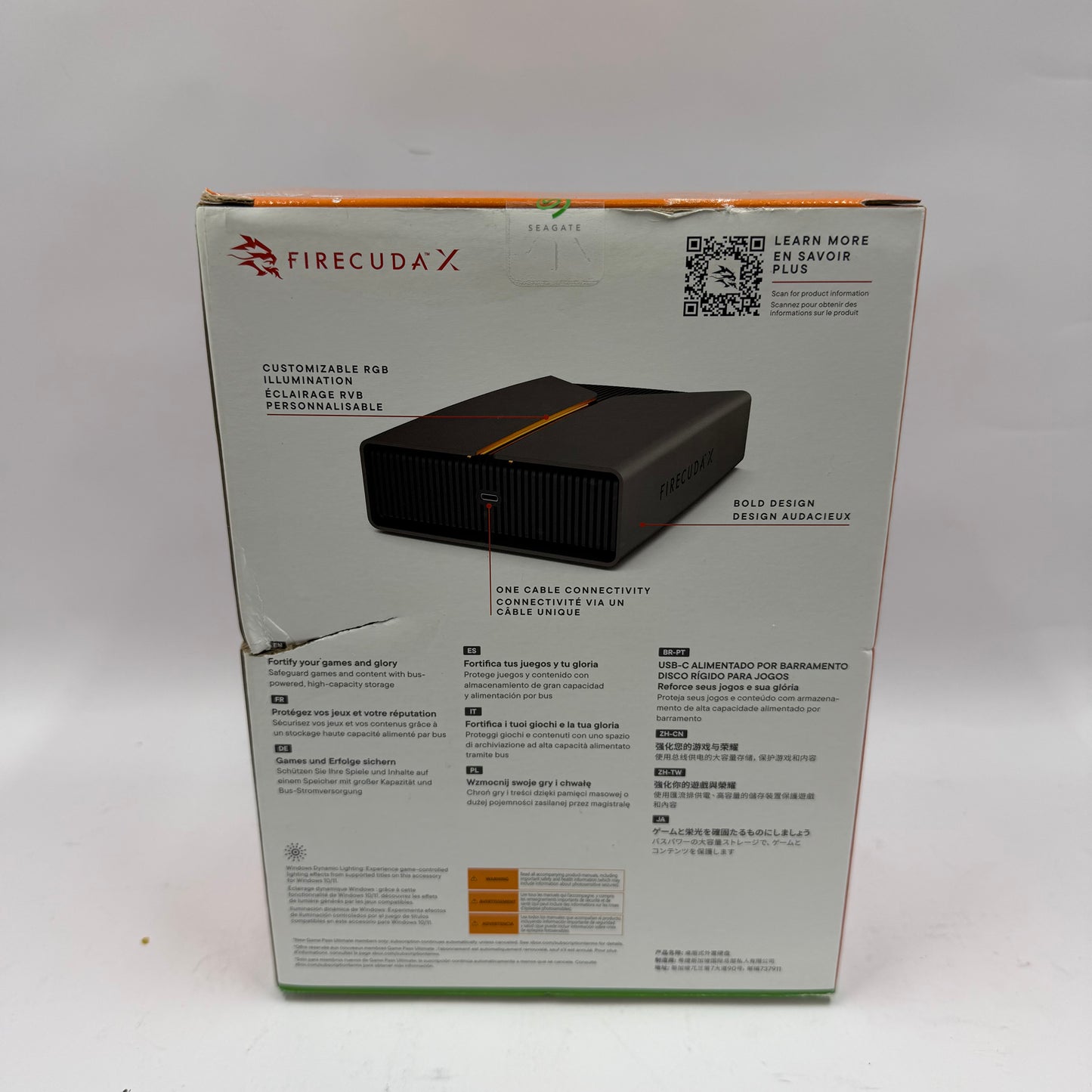 New Seagate Firecuda X 8TB HDD