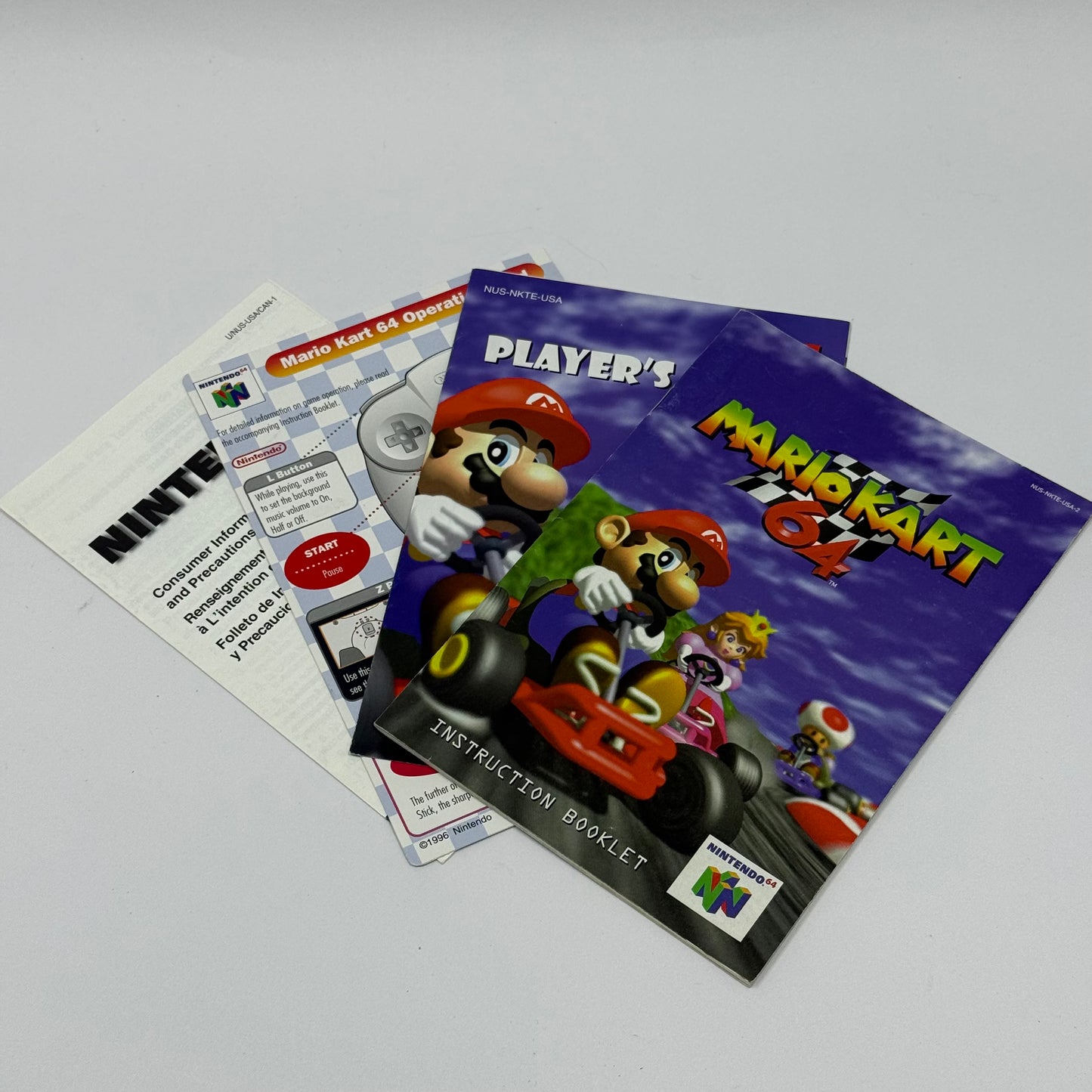 Mario Kart 64 (Nintendo 64 N64, 1997)