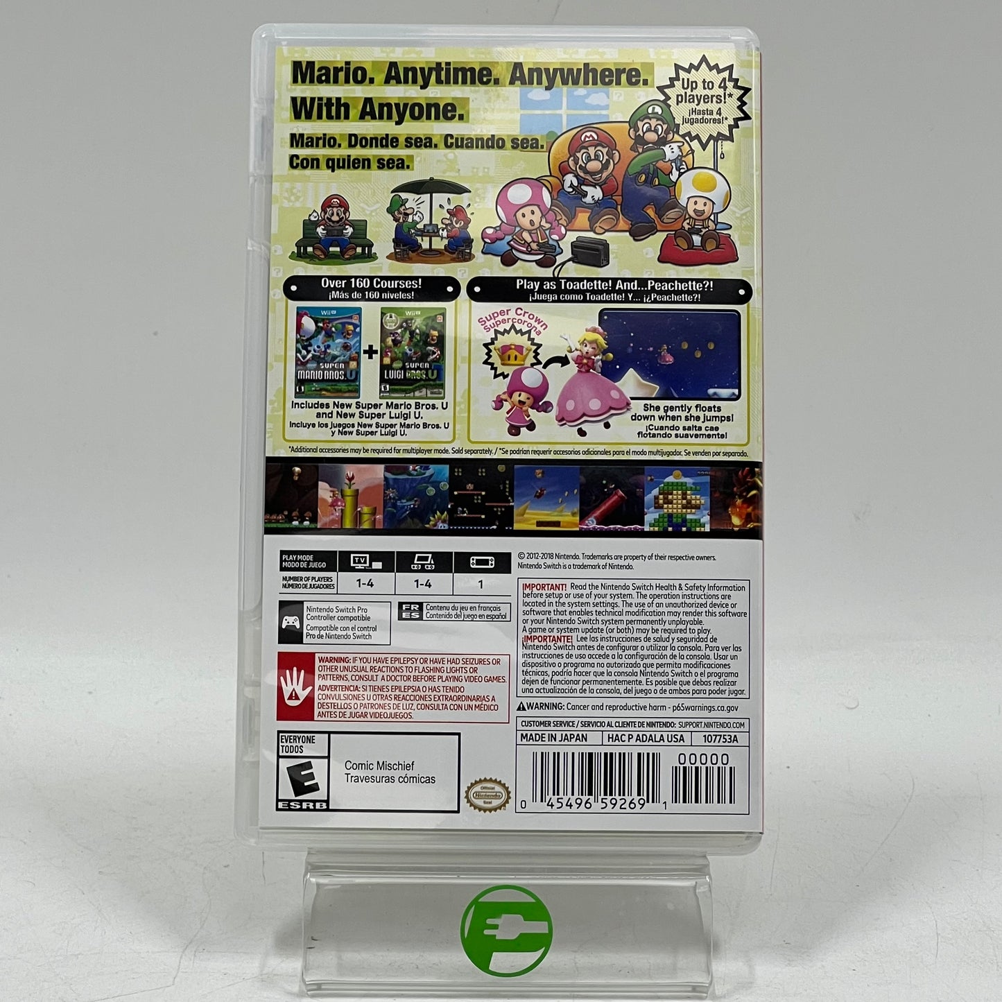 New Super Mario Bros U Deluxe (Nintendo Switch, 2019)