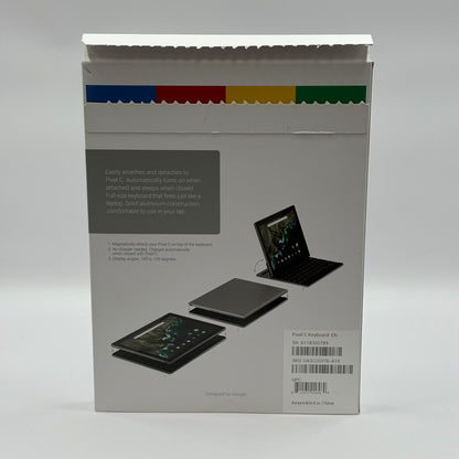 WiFi Only Google Pixel C 32GB Silver GA3A00074-A14 with Keyboard