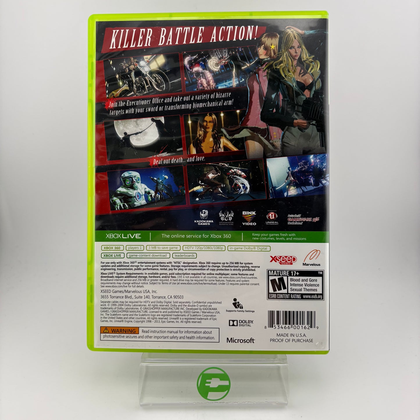Killer Is Dead (Microsoft Xbox 360, 2013)