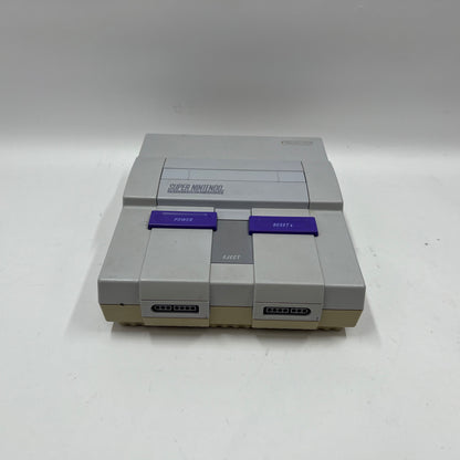 Super Nintendo Entertainment System SNES SNS-001 Gray