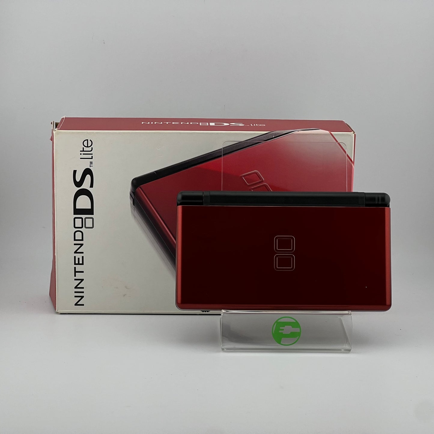 Nintendo DS Lite Handheld Game Console USG-001 Red Crimson & Black