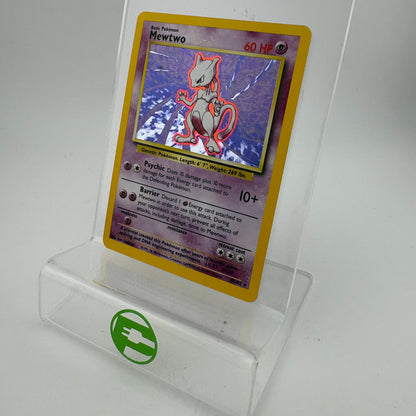 Pokémon TCG Base Set Mewtwo #10 Holo English LP