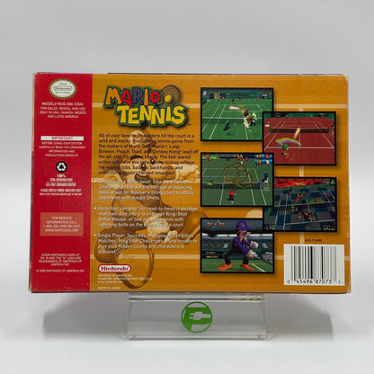 Mario Tennis (Nintendo 64 N64, 2000)