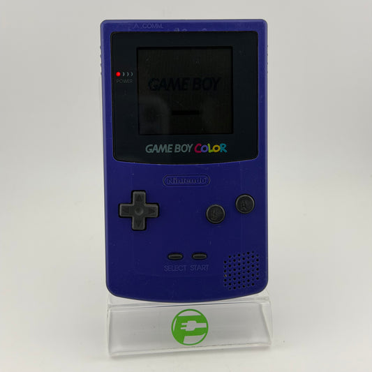 Nintendo Game Boy Color Handheld Game Console Only CGB-001 Purple