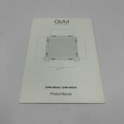 Great Video Maker GVM-560AS Studio Video Lights Outdoor 2 Lights