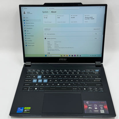 MSI Cyborg 14 A13VF-018US 14" i7-13620H 16GB RAM 512GB SSD GeForce RTX 4060