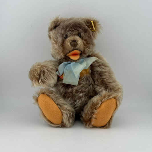 Steiff Original Zotty 8" Vintage Jointed Mohair Teddy Bear 0300/22 Tags Stains