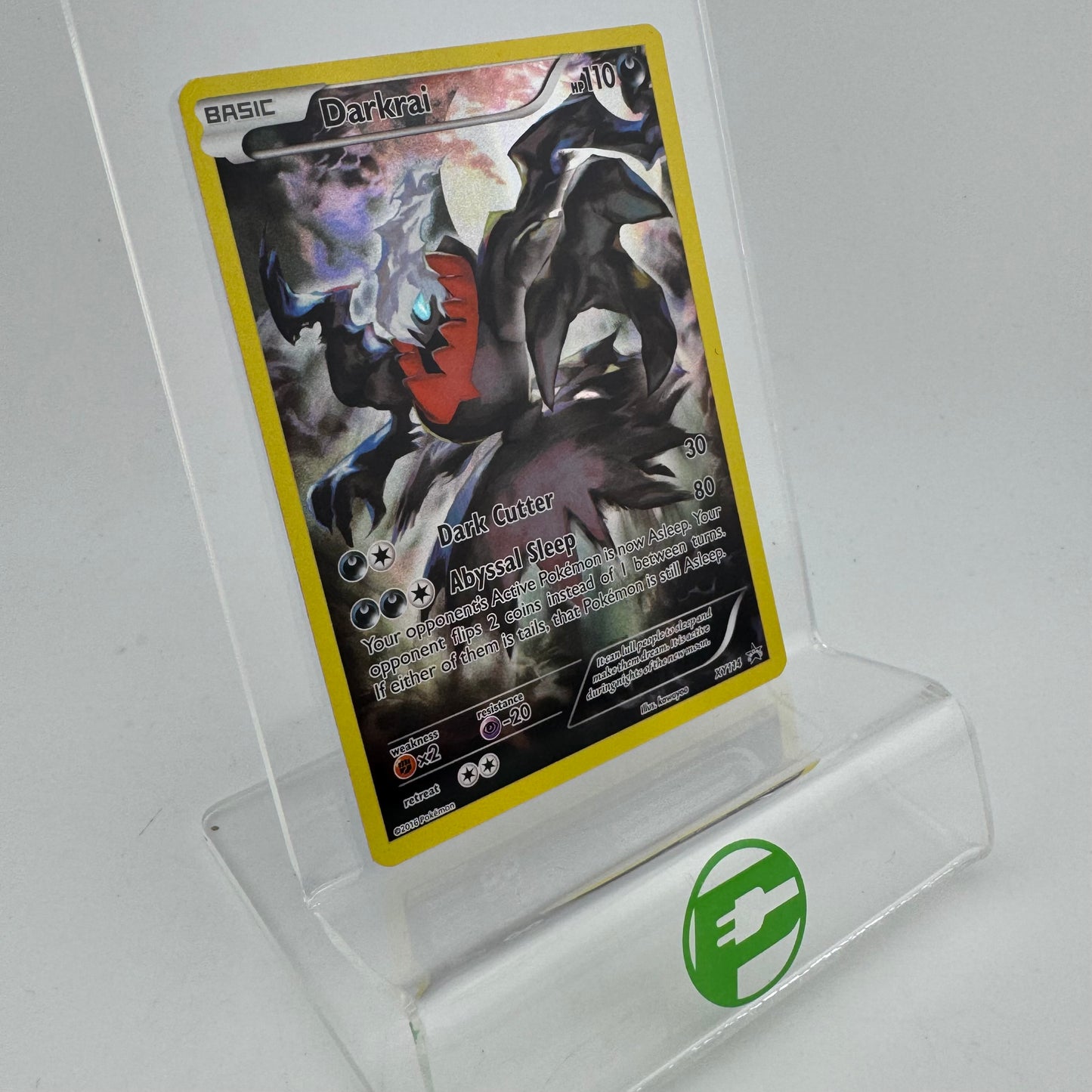Pokémon TCG Promo Darkrai #XY114 Holo English LP
