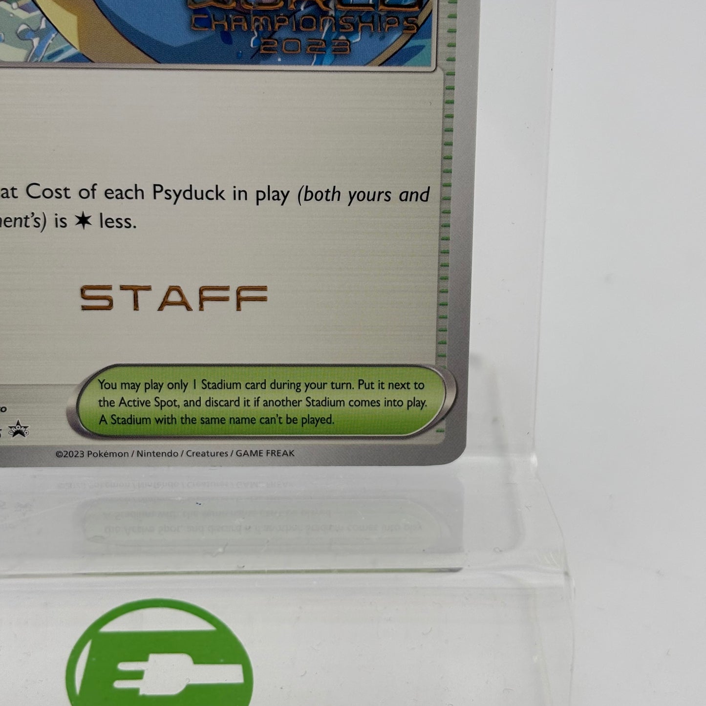 Pokémon TCG Paradise Resort [World Championships 2023 Staff] #45 English LP