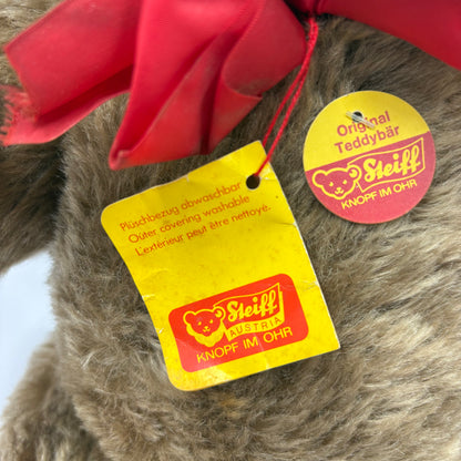 Steiff Original Teddy 20" Vintage Jointed Mohair Teddy Bear 0202/51 with Tags