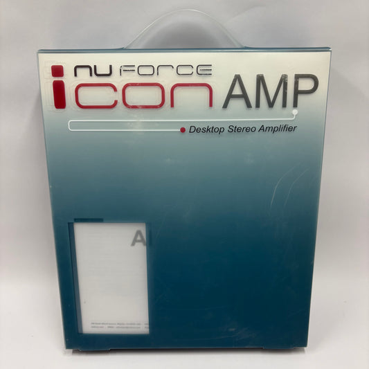 New Nu Force Icon Amp Desktop Stereo Amplifier 895029002445